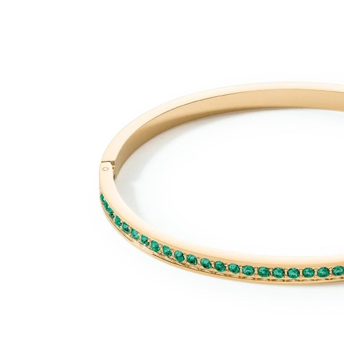 Браслет Coeur de Lion Dark Green-Gold 17 см, 0127/33-0549 фото 4