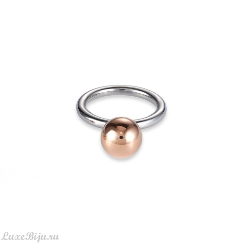 Кольцо Coeur de Lion Rosegold-Silver 0301/40-1631 56