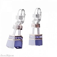 Серьги Coeur de Lion Purple 4016/20-0800