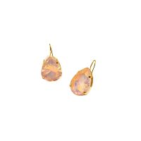 Серьги Catherine Bijoux, Aurora crystal, с кристаллом, CB26.1-5683FG розовый