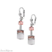 Серьги Coeur de Lion Multicolor Pastel-Rose 2838/20-1923