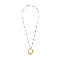 Колье Moon Paris, Ringo, с подвеской в форме кольца, MR-26.01-048 золотистый