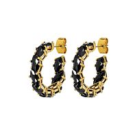Серьги Dyrberg Kern TAMARIN SG BLACK, 470016