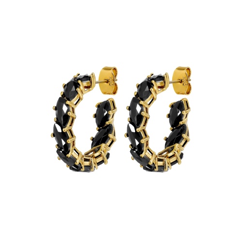 Серьги Dyrberg Kern TAMARIN SG BLACK, 470016