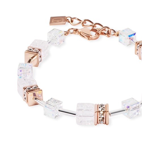 Браслет Coeur de Lion White-Rose Gold, 3018/30-1425 фото 3
