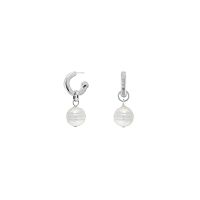 Серьги VIDDA, Mainson, полукольца, с жемчугом, VD26.1-02389 серебристый