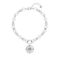 Колье VIDDA, Mainson, с жемчугом и подвеской, VD26.1-02366 серебристый