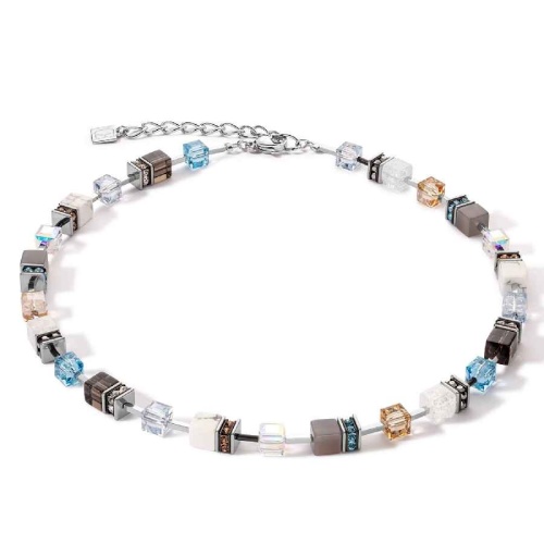 Колье Coeur de Lion Aqua-Beige, 4505/10-2010