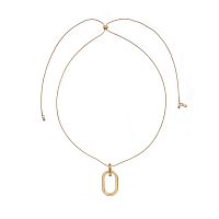 Колье Dansk Copenhagen, Tula, с подвеской в форме овала, DNSK25.2-9C2507015 золотистый