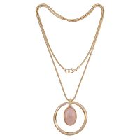 Колье Fiore Luna ROSE QUARTZ, LN5131R/RG