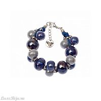 Браслет By Dziubeka, BC1854 BL/BW