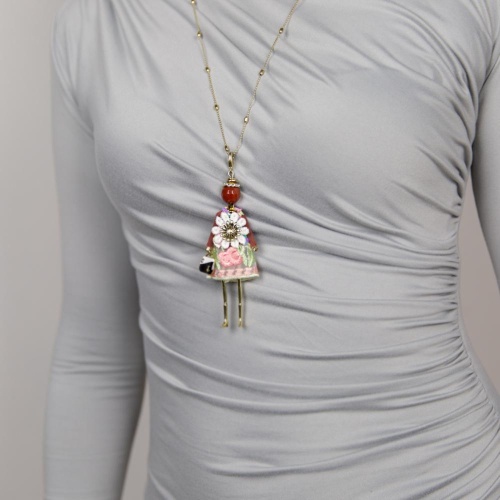 Подвеска Miamelie, кукла Мэгги, MiA-2604-CL8882 золотистый фото 3