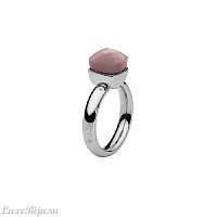 Кольцо Qudo Firenze Dark Rose Opal 17.2 мм 610085 R/S