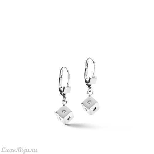 Серьги Coeur de Lion Midnight Blue-Silver, 5080/20-0746 фото 4