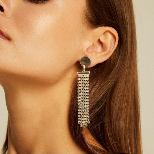 Серьги VIDDA, Eternity, с кристаллами Swarovski, VD23.2-01791 янтарный фото 5