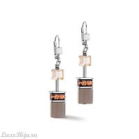 Серьги Coeur de Lion Cognac-Beige, 4505/20-1130