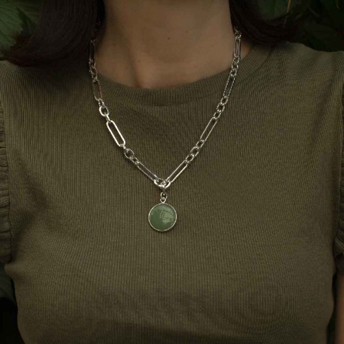 Колье Fiore Luna GREEN AVENTURINE, LN5150 G/S фото 2