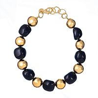 Колье Francesca Bianchi, с эмалью, FB25.2-GC9 черный