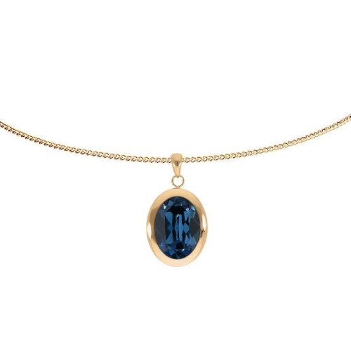 Колье Qudo TIVOLA big G montana, 404507.1 BL/G фото 5