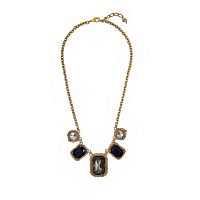 Колье Celeste G, с кристаллами Swarovski, CS26.1-2163 черный
