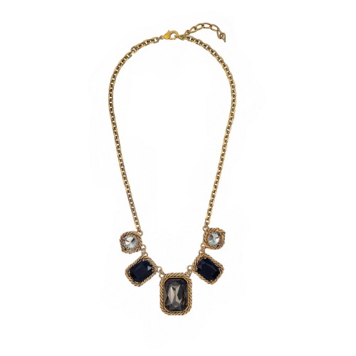 Колье Celeste G, с кристаллами Swarovski, CS26.1-2163 черный