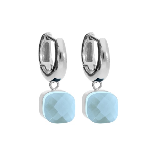 Серьги Qudo FIRENZE (S) Air Blue Opal, 107000/20-4701