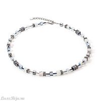 Колье Coeur de Lion Black-White 5011/10-1314