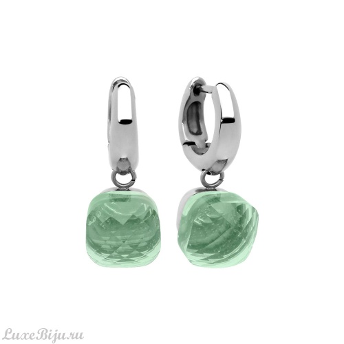 Серьги Qudo Firenze chrysolite 300033 G/S