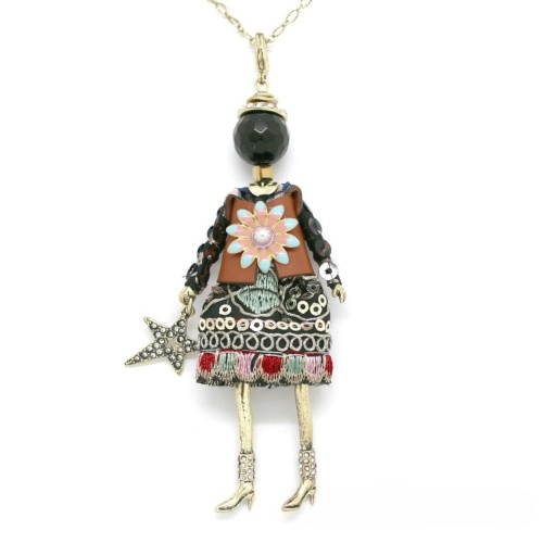 Подвеска Miamelie, кукла Энди, MiA-2604-CL8885 золотистый