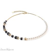 Колье Coeur de Lion Black-Gold, 5086/10-1316