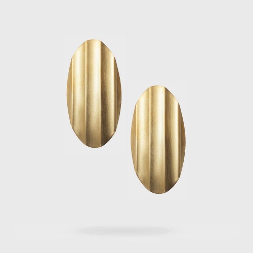 Серьги Katerina Vassou, Gable, в стиле авангард, KV24.2-401299G золотистый