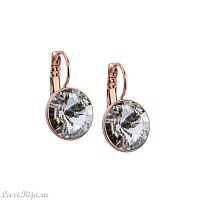 Серьги Fiore Luna Silver Shade A1903.2 BW/RG