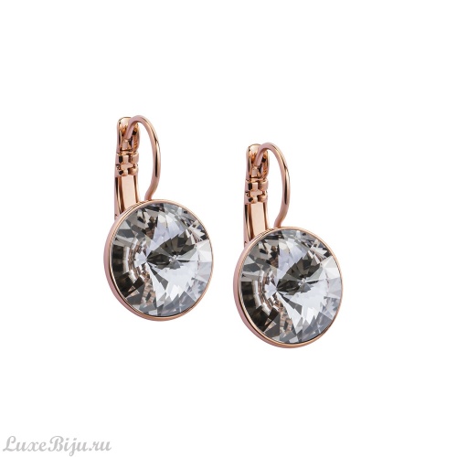 Серьги Fiore Luna Silver Shade A1903.2 BW/RG