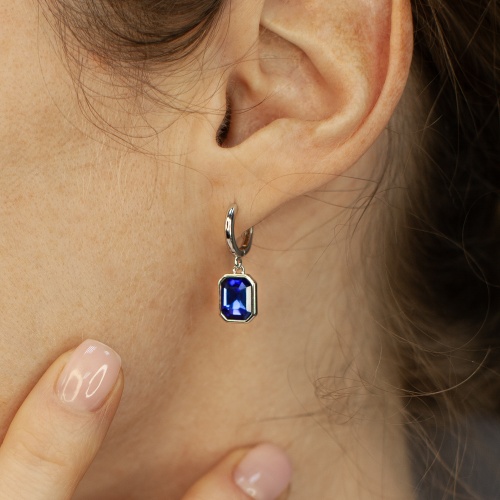 Серьги Fiore Luna SAPPHIRE, ACE29031-03 фото 4