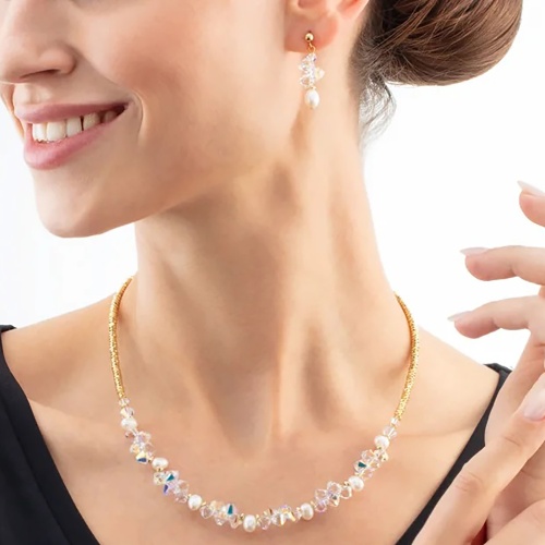 Серьги Coeur de Lion Crystal-Gold, 1136/21-1816 фото 9