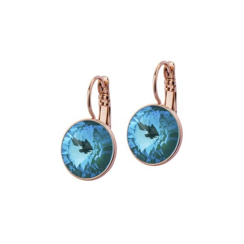 Серьги Fiore Luna Silky Sage Delite A1903.16 BL/RG фото 4
