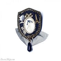 Брошь Moon Paris Vintage MV-1911-012