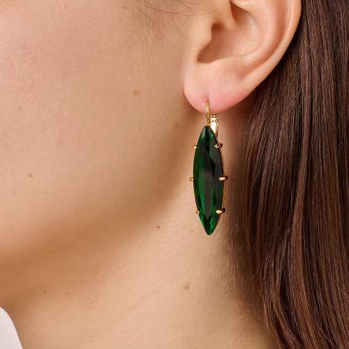 Серьги Dyrberg Kern KALAY SG EMERALD GREEN, 470007 фото 6