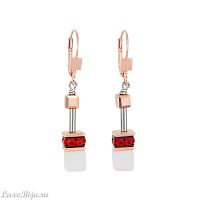 Серьги Coeur de Lion Red 4013/20-0300