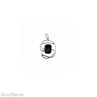 Кулон Malu с цепочкой, R-ottagono M651/17 BW