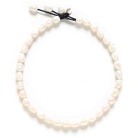 Колье Nature Bijoux, Moonlight, с жемчугом и кожей, NB26.2-15CP43133 белый