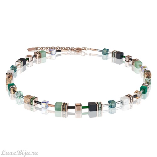 Колье Coeur de Lion Green Beige 4905/10-0510