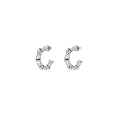 Серьги VIDDA, Nexus, полукольца, металл, VD26.1-02455 серебристый