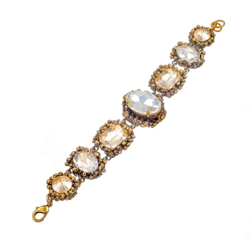 Браслет Celeste G, с кристаллами Swarovski, CS25.1-2075 хрустальный