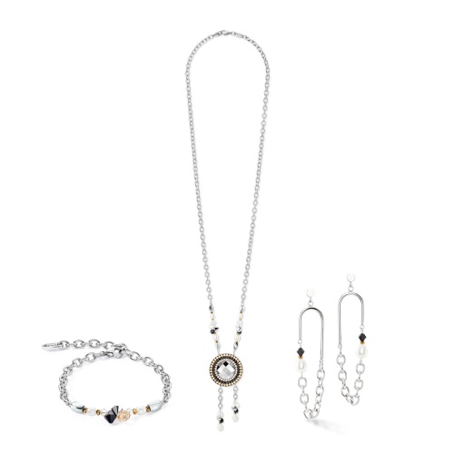 Серьги Coeur de Lion Black-Crystal, 1134/21-1318 фото 8