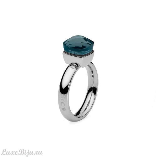 Кольцо Qudo Firenze London Blue 17.2 мм 610110 BL/S