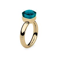 Кольцо Qudo FIRENZE 16.5 (G) Blue Zircon, 107001/40-4601 16.5