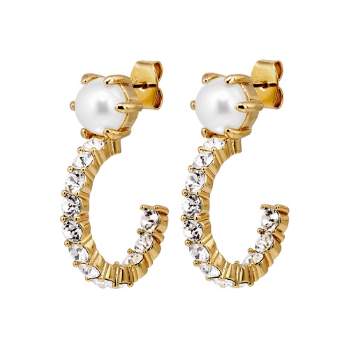 Серьги Dyrberg Kern ESPRIT SG CRYSTAL / WHITE PEARL  480096, 480096