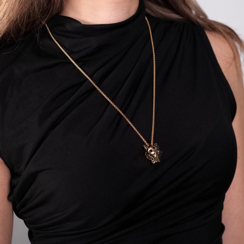 Колье Moon Paris, анималистический дизайн, Mo-Y25.06-032.65 золотистый фото 5