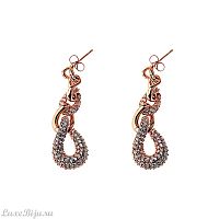 Серьги Boccadamo XOR055RS BR/RG